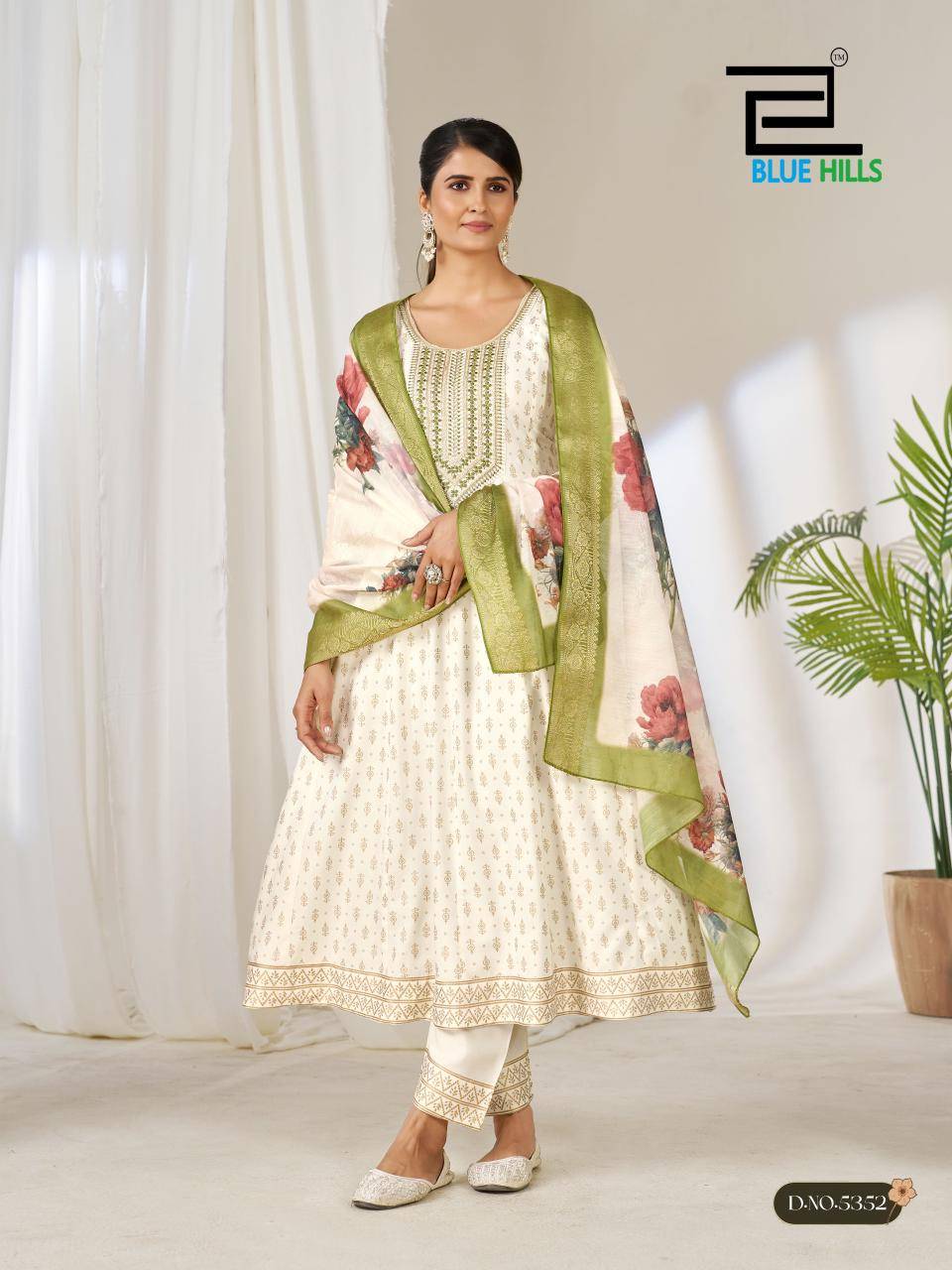 GEMINI By BLUE HILLS 5347 TO 5352 Beautiful Festive Suits Stylish Colorful Fancy Casual Wear & Ethnic Wear Rayon 14kg Dresses At Wholesale Price